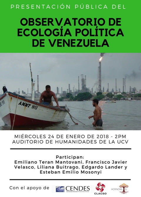 Afiche lanzamiento OEP Venezuela