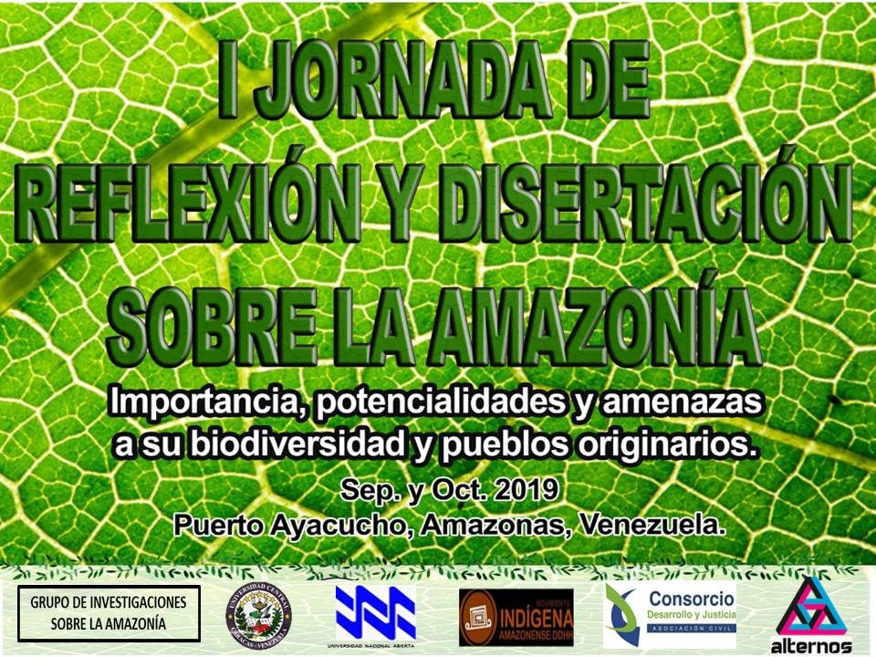 Ira Jornada de Reflexión y Disertación sobre la Amazonía