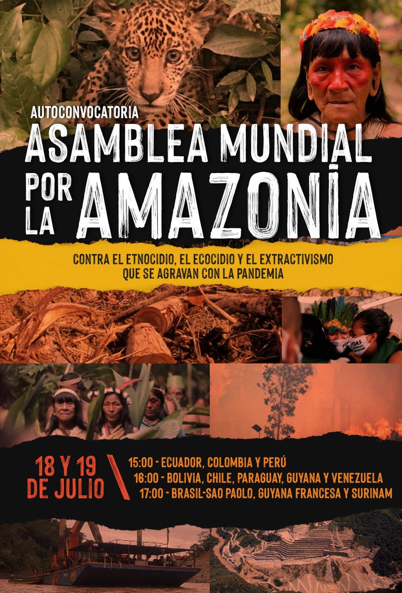 Convocatoria a la Primera Asamblea Mundial por la Amazonía