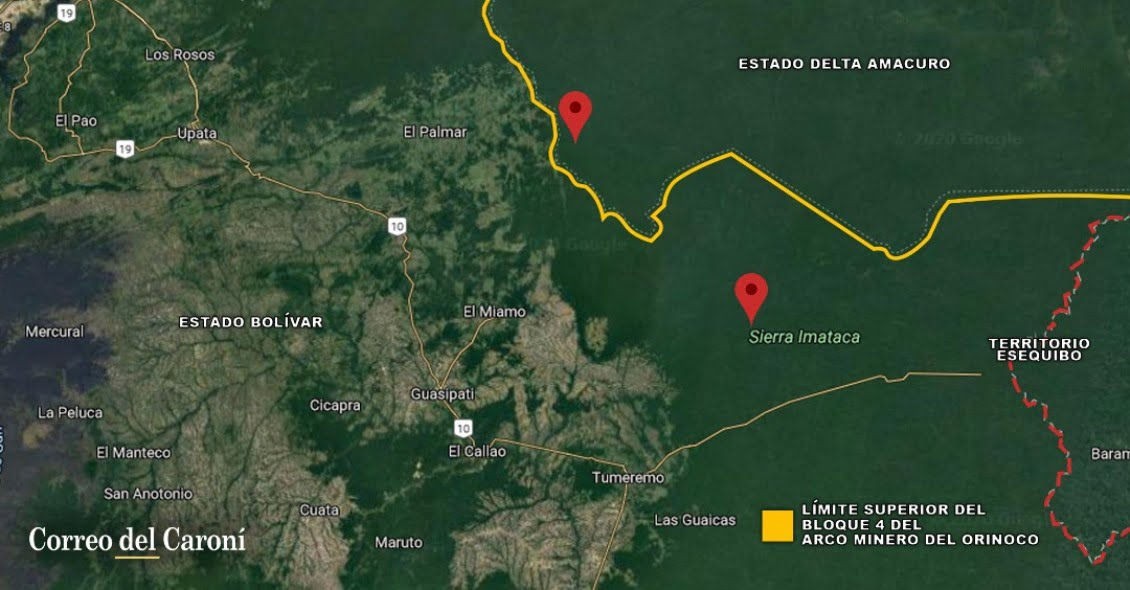 Gobierno venezolano militariza extracción forestal y minera en Bolívar y Delta Amacuro