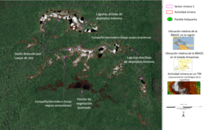 Comunidades yanomami afectadas por minería ilegal de oro en Cerro Aracamuni y río Siapa (municipio Río Negro, Amazonas)