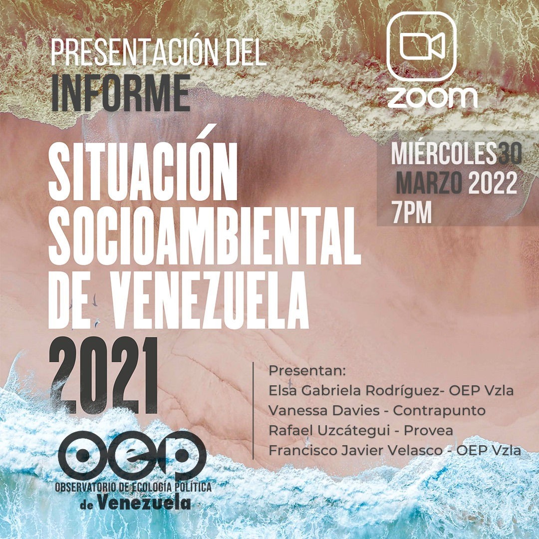 Presentación del informe sobre la situación socioambiental de Venezuela 2021