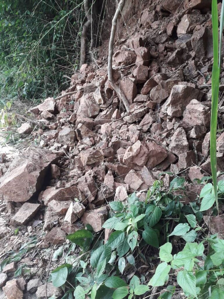 Deslizamientos de tierra y árboles caídos en el Parque Nacional Waraira Repano/Ávila