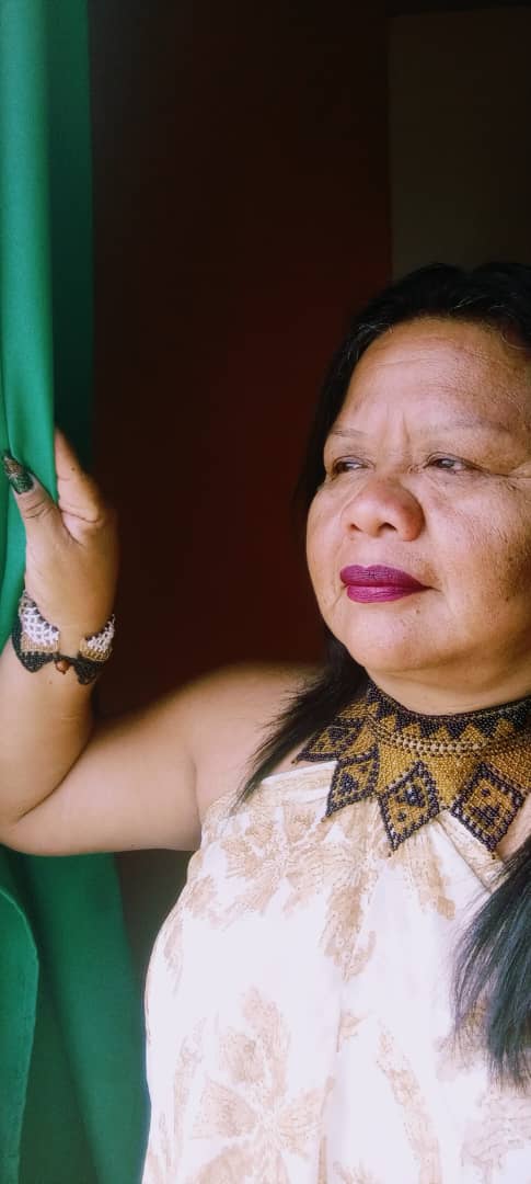 Lisa Henrito, antigua capitana de Maural y reconocida lideresa indígena pemón. Fuente: Lisa Henrito